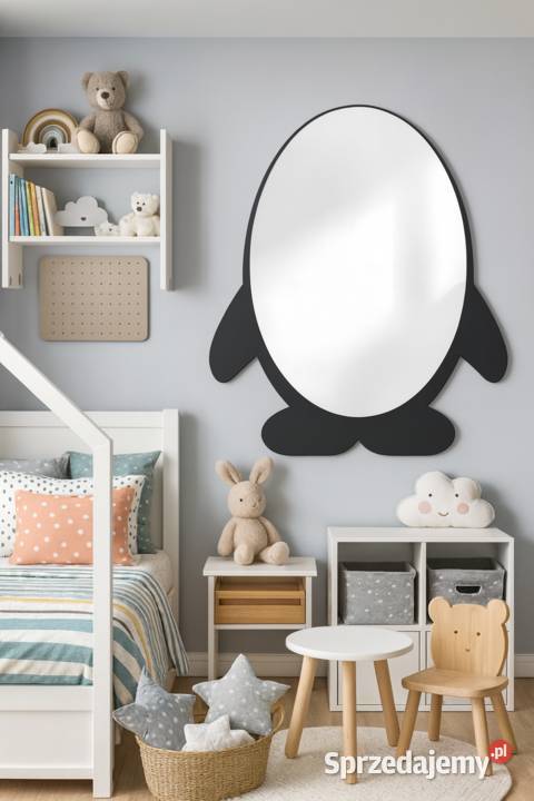 Lustro dekoracyjne ścienne dziecka w ramie mdf sprzedam
