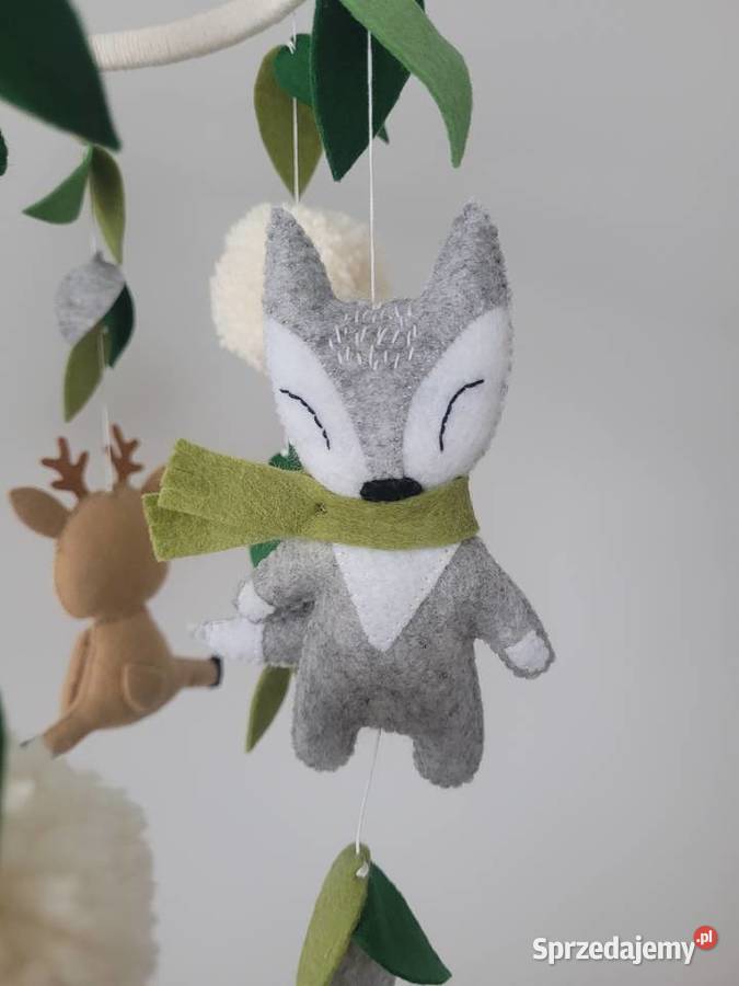 Karuzela do łóżeczka leśne zwierzątka Częstochowa sprzedam