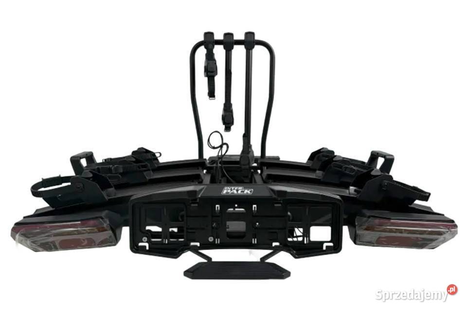 Bagażnik Rowerowy na hak Platforma INTER PACK VELOX 3 rowery LED SKŁADANY e