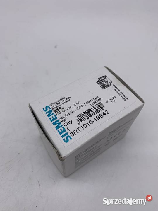Siemens 3RT10161BB42 Stycznik Warszawa sprzedam