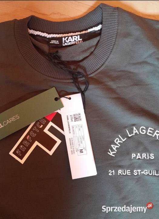 Bluza Karla Langerfelda Xxl nowa z metka Byków