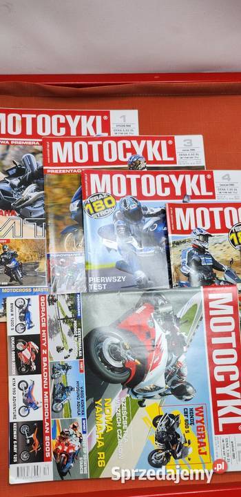 Czasopismo kolekcjonerskie motocykl 2005 Gliwice