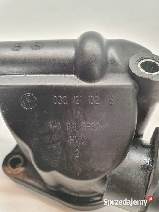 KRÓCIEC WODY AUDI AA B7 A3 8P 19 20 03G121132B Przewody powietrza