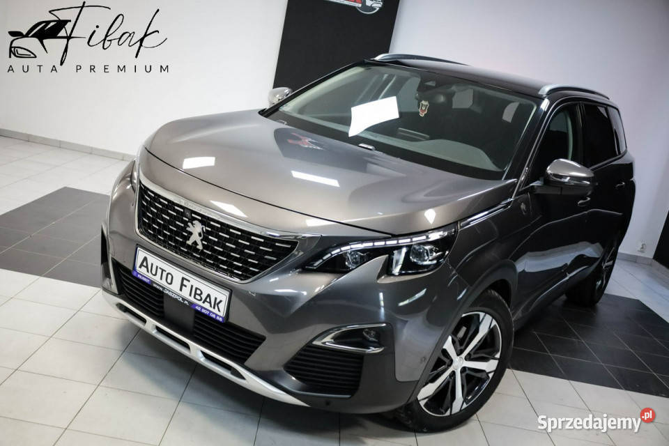 Peugeot 5008 Salon PolskaBezwypadkowy7 podgrzewane fotele 5008 łódzkie Konstantynów Łódzki