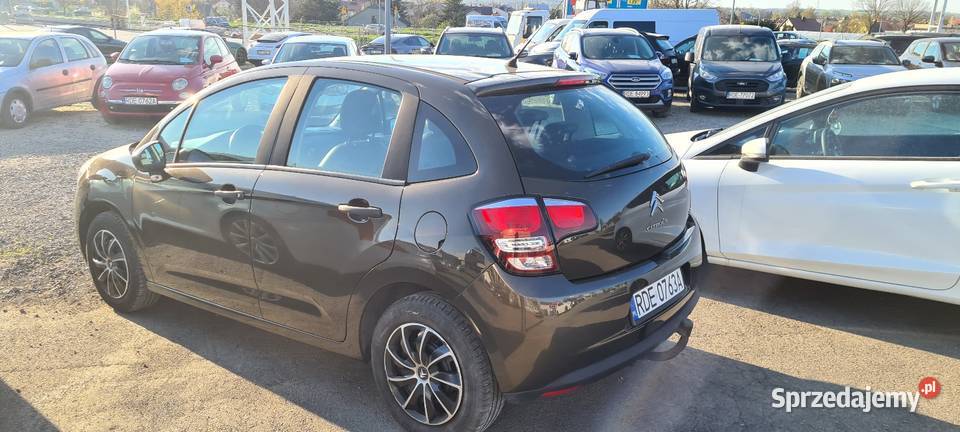 Citroen C3 2015 brązowy podkarpackie Dębica