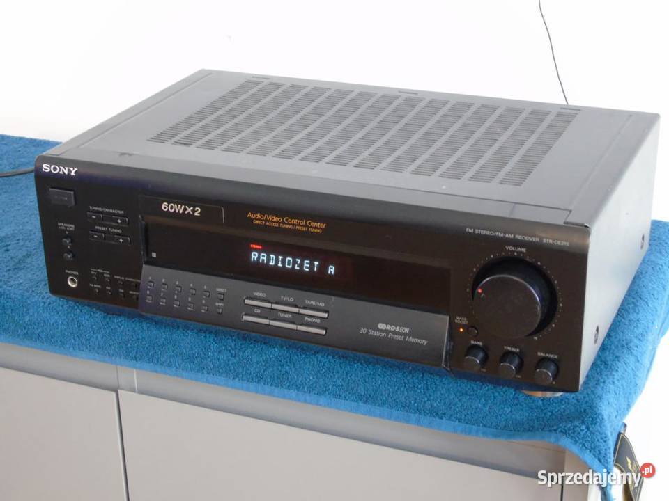 Amplituner Sony STRDE215 RDS sprawny WYSYŁKA Jasło sprzedam