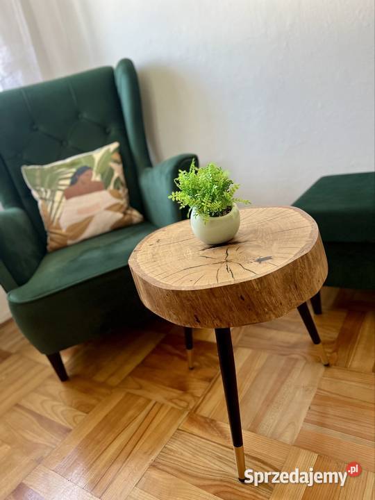 Stolik kawowy z plastra dębu Stoliki kawowe i ławy Rzeszów