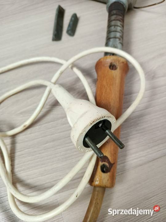 Lutownica kolbowa grzałkowa oporowa LEH25 PRL Kraków