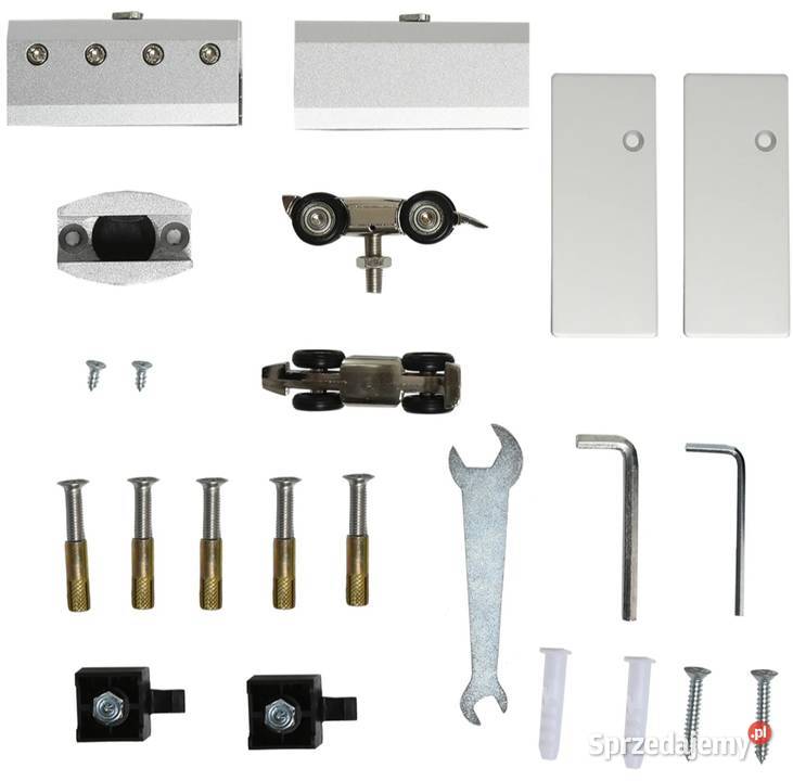 Drzwi przesuwne szklane pokojowe z uchwytem małopolskie Brzesko