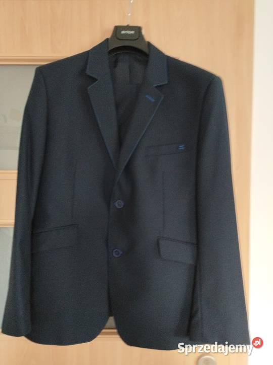 Garnitur ciemny granat ALJEKA Diego mazowieckie Warszawa sprzedam