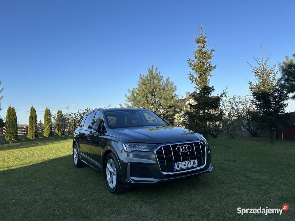 Audi Q7 S Line 3000 TDI MILD HYBRYD świętokrzyskie Włoszczowa sprzedam