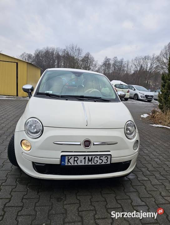 Fiat 500 bezwypadkowy bez korozji Klasa C Kraków