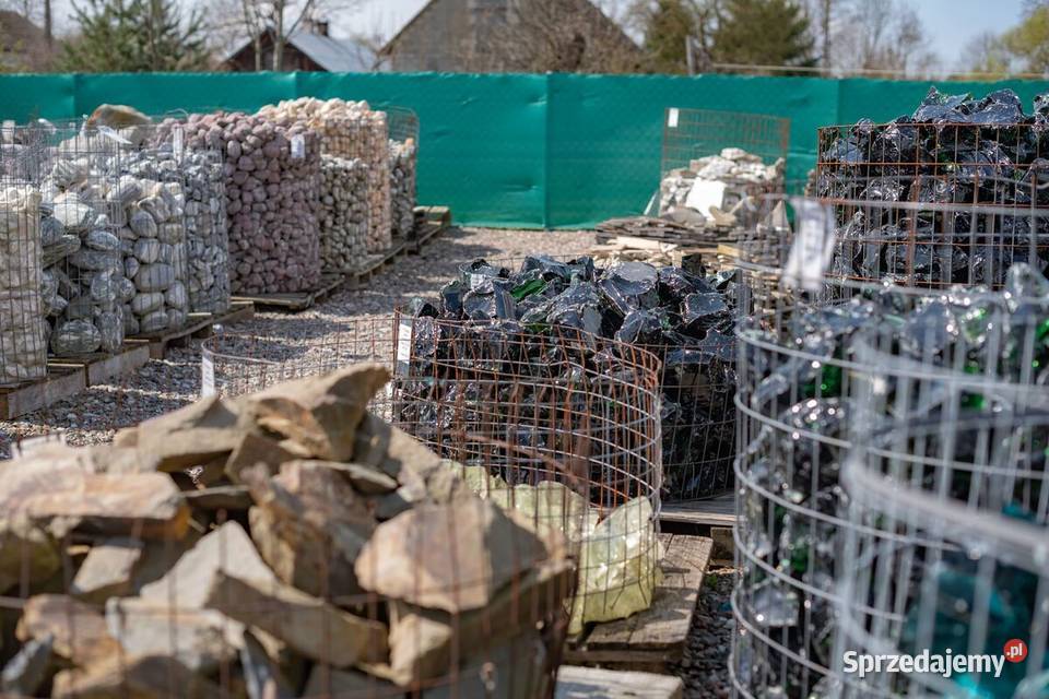 Kamień ogrodowy ozdobny grysy kora kamienna sprzedam