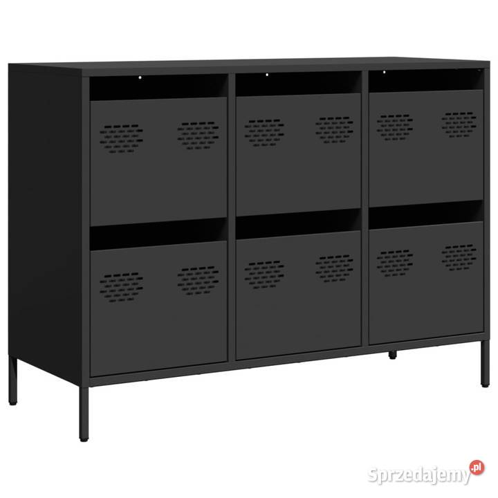 Szafka czarna 1015x39x735 stal walcowana na Warszawa