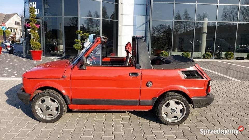 34 sztuki fiat Bosmal Cabrio fabryczny lakier