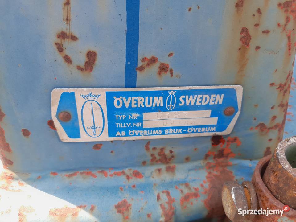 Pług zagonowy 4skibowy Overum Ryki