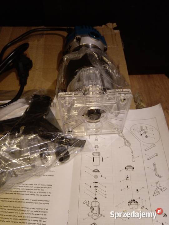 Frezarka górno wrzecionowa Erbauer jednoręczna 230V Nowy Dwór Mazowiecki