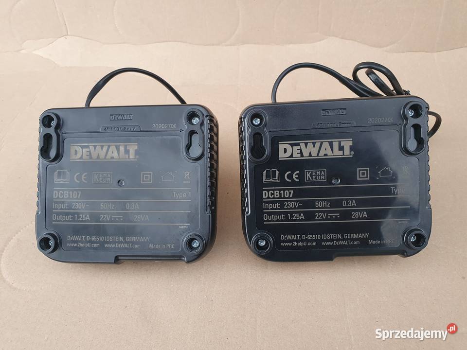 NOWA DeWalt XR DCB107 szybka Ładowarka 108V 12V Kraków