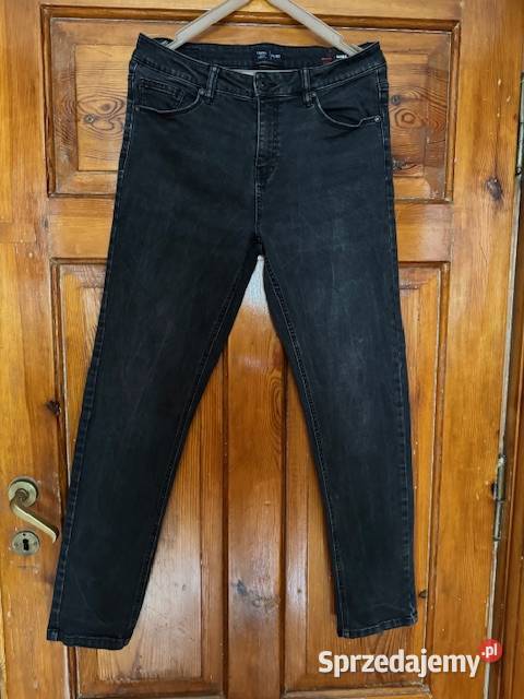 Jeansy męskie 3232 Carry czarne bawełna ze śląskie Częstochowa