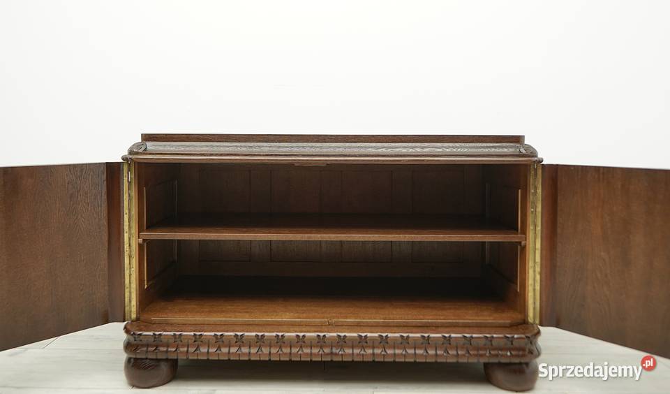 Secesyjna komoda z lat 20tych renowacji Jerka