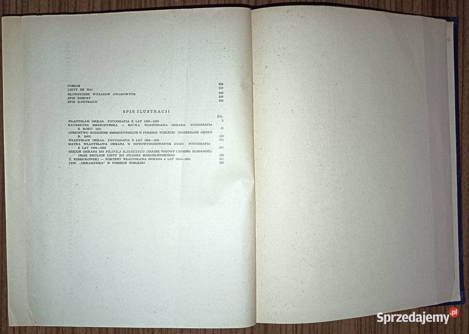 Władysław Orkan wybór pism Wydawnictwo