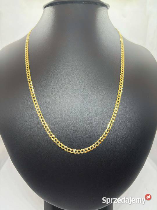 Nowy złoty łańcuszek pr 585 720g Długość 60 Elbląg