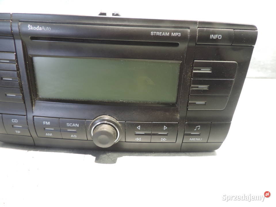 RADIO FABRYCZNE CD SKODA OCTAVIA 2