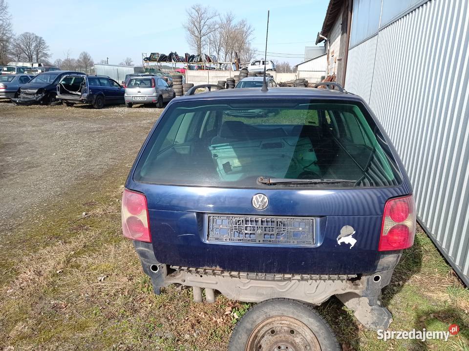 Volkswagen Passat Kombi 19 TDI 96 kW 2001 r wielkopolskie Szklarka Myślniewska