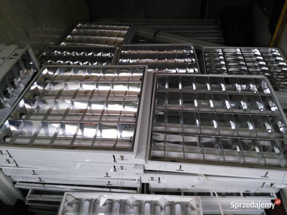 Sprzedam lampy jarzeniowe 60x60 4 żarówki tanio Nowy Dwór Mazowiecki