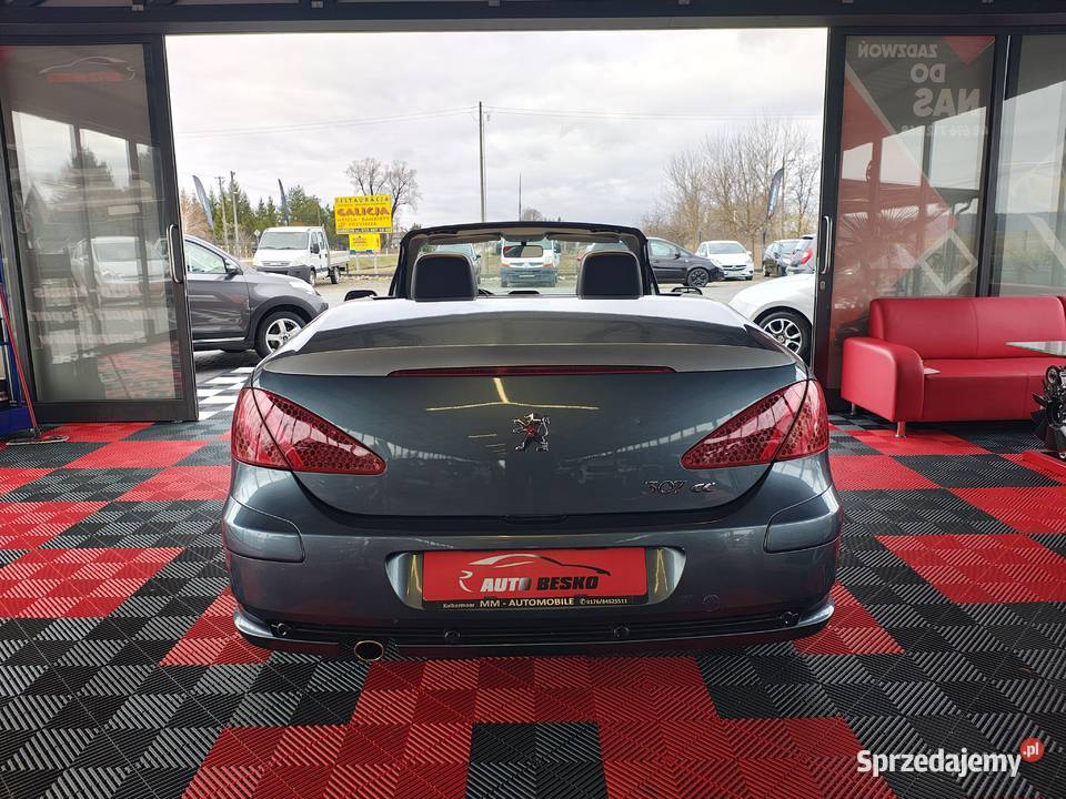 PEUGEOUT 307CC CABRIO 16BENZYNA BIAŁE SKÓRY Zarszyn