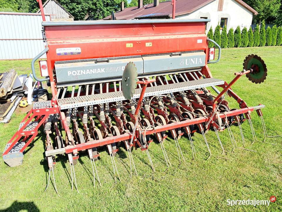 Siewnik zbożowy unia poznaniak 5503D nieuszkodzony sprzedam