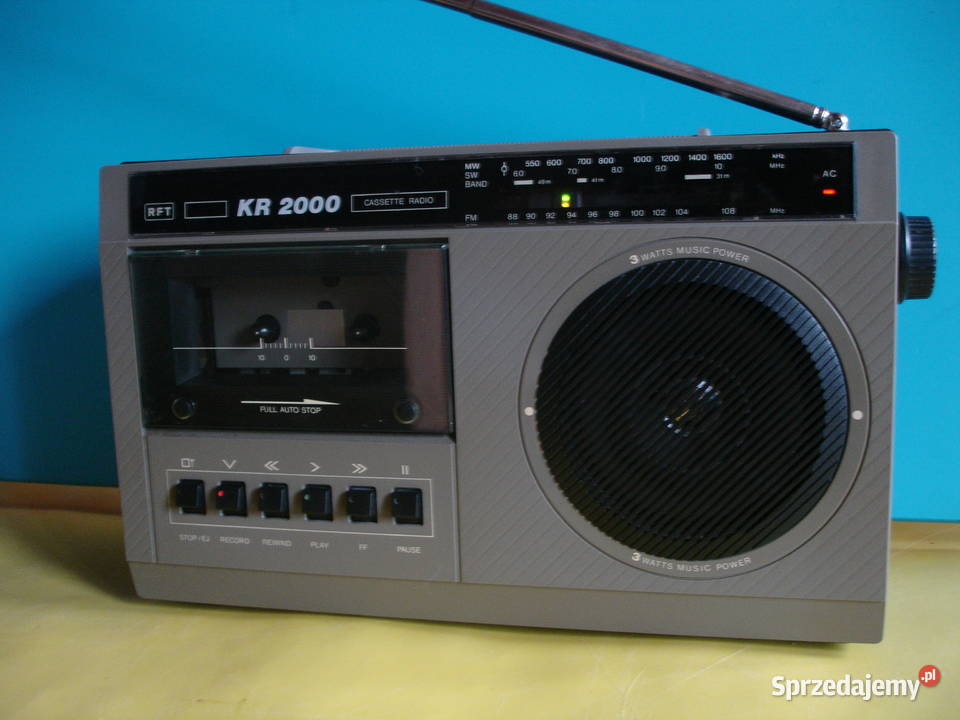 Radiomagnetofon RFT KR2000