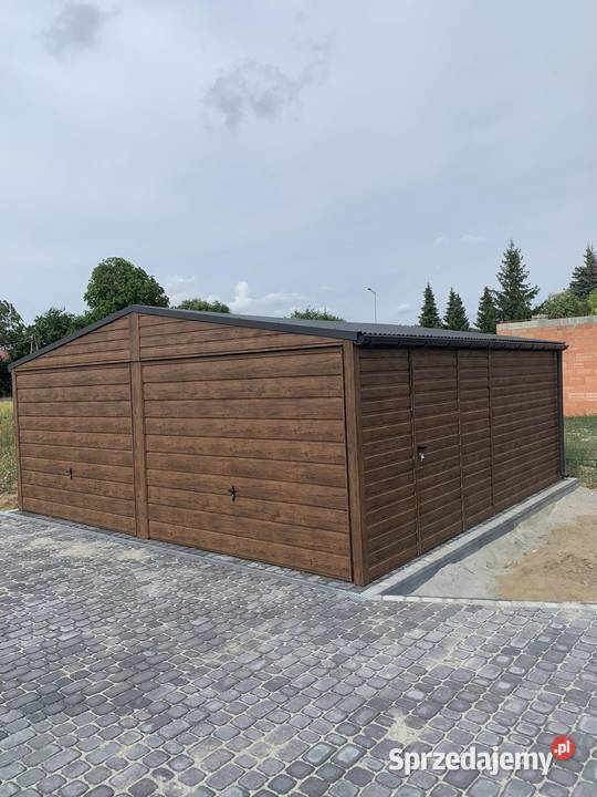Wszystkie wymiary garaż garaże blaszane Brodnica reklama