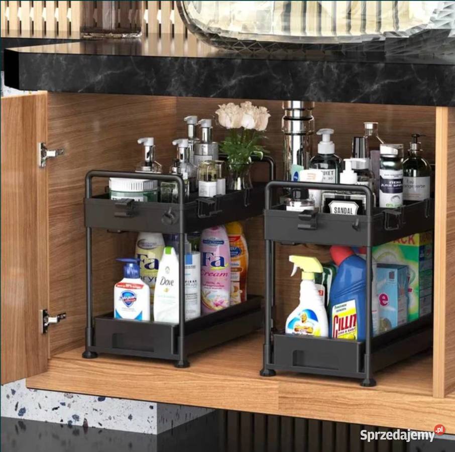 Nowy Organizer Półka z Szufladą Regał 2poziomowy Poraj sprzedam