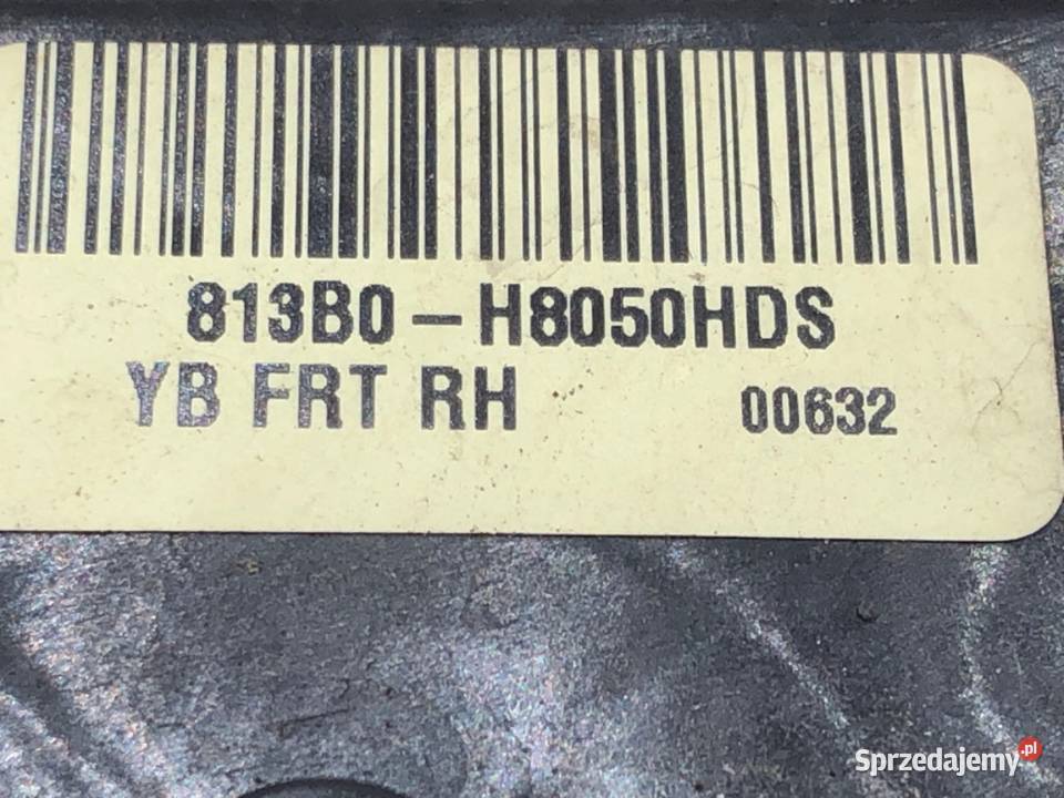 ZAMEK DRZWI PRAWY PRZÓD KIA RIO IV Hatchback