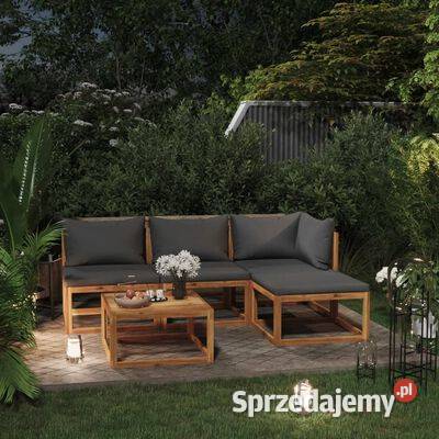 vidaXL 5cz zestaw wypoczynkowy do ogrodu Warszawa