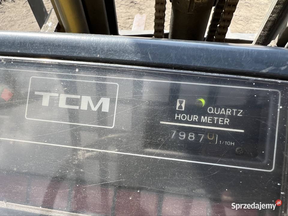 Wózek widłowy TCM fg25n2s wolny skok 2500 udzwig Chełmno