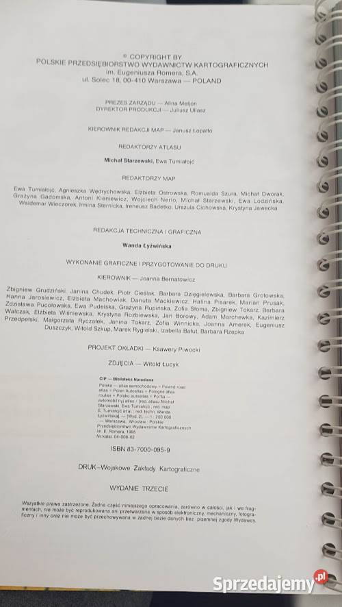 Polska Atlas samochodowy Zielona Góra