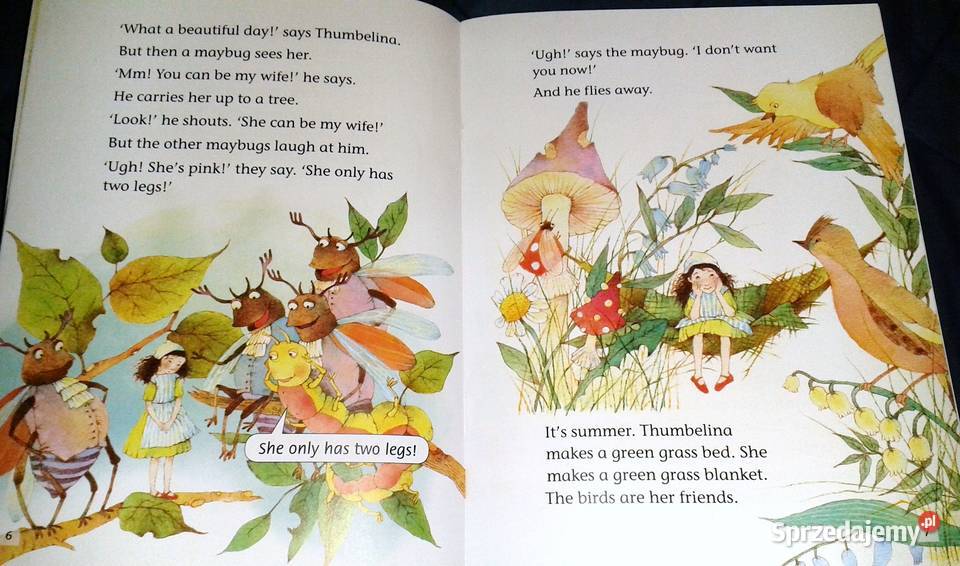 Thumbelina Classic tales Level 2 Sue Arengo Pozostałe Chełm