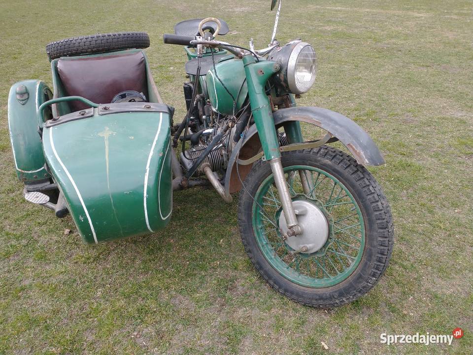 Ural M61 z 1961 roku z dokumentami Nowy Folwark sprzedam