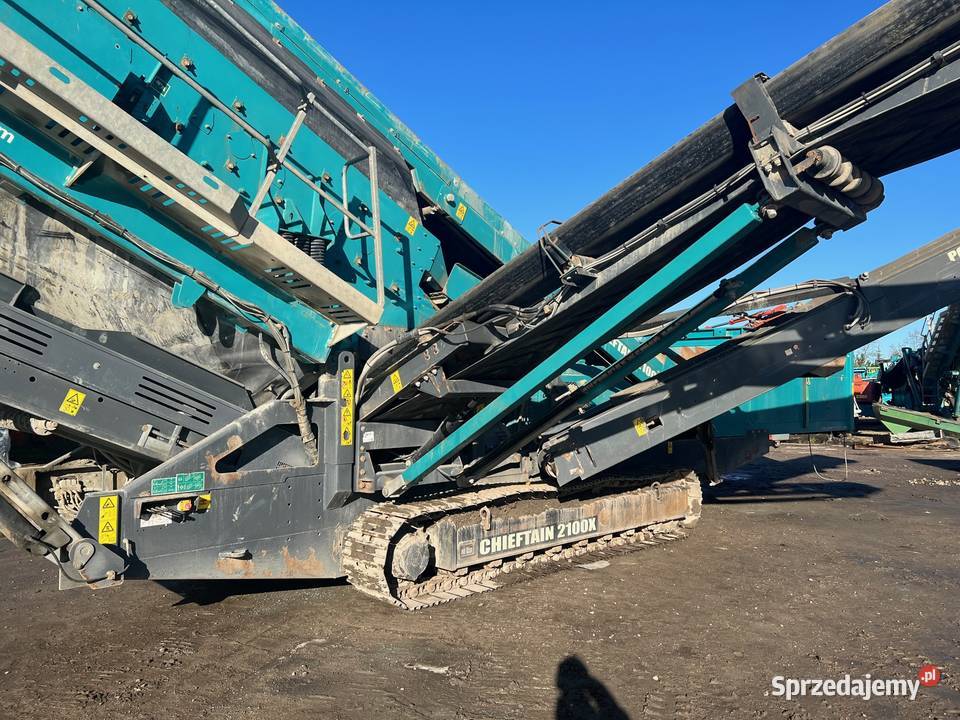 Powerscreen Chieftain 2100X 3D Mobilny