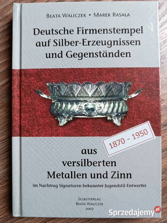 Znaki na niemieckich srebrach i platerach NOWE Szczyrk