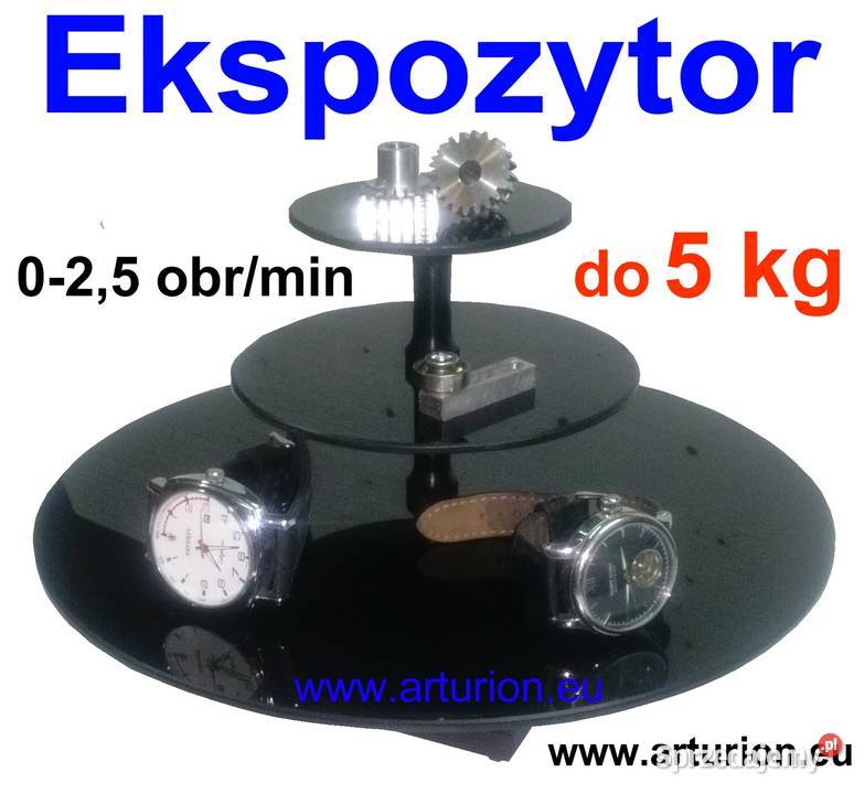 EKSPOZYTOR OBROTNICA na biżuterie zegarki Warszawa sprzedam