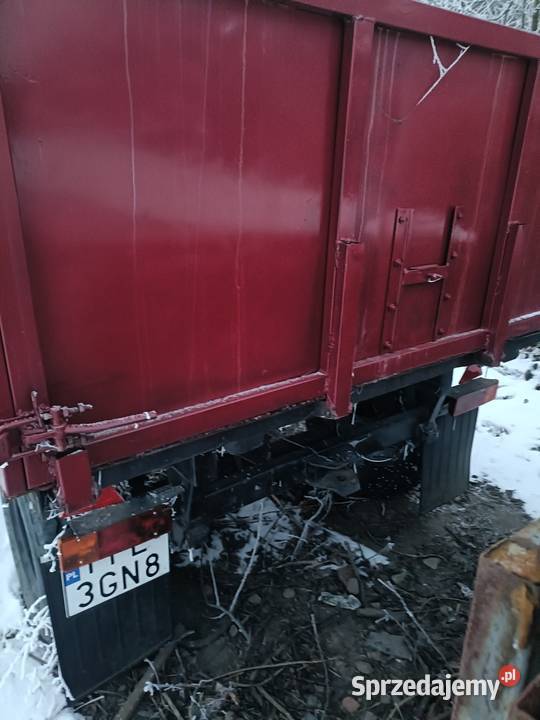 Przyczepa na 3 strony wywrotka 2 Szkudła sprzedam