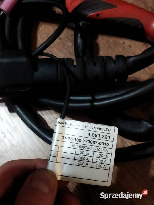 Uchwyt Fronius TIG THP 300i W MLFUDLe4mLED Palniki łódzkie Piotrków Trybunalski