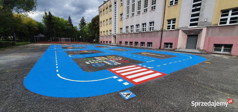 Miasteczko rowerowe BIG4 15x30m stacjonarne Stargard