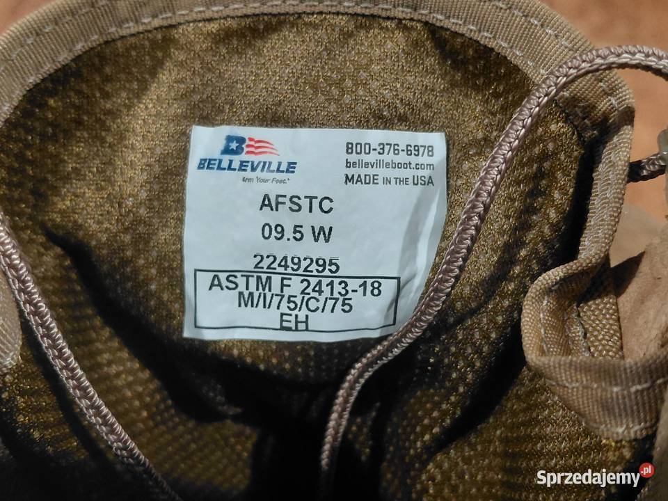 Buty Belleville AFSTC coyote 95W dolnośląskie Wrocław