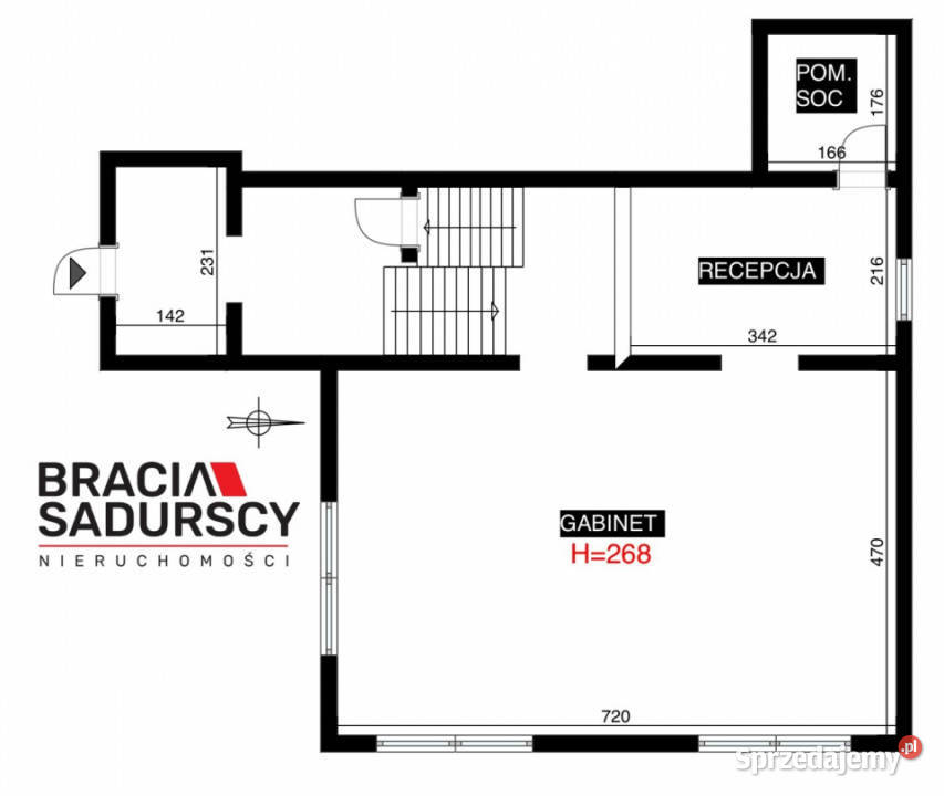 Do wynajęcia lokal 270m2 Kraków
