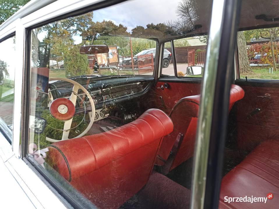Zabytkowy mercedes do ślubu Warszawa Marki Ząbki