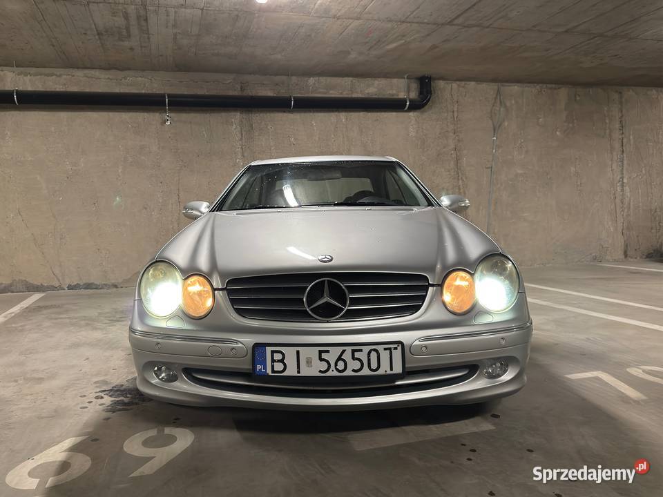 MercedesBenz CLK 270 CDI Elegance W209 2003 światła przeciwmgielne Białystok sprzedam